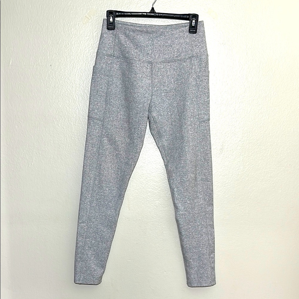 Kyodan Herringbone Patterned Leggings